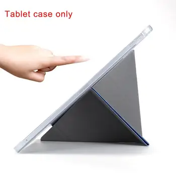 1 Vnt Tablet Case For IPad Pro 11 Colių 2021 PU Odos Tri-fold Apsauginė Įvorė Sunku Padengti Ultra Plonas 2020 m. 2018 M., Universal