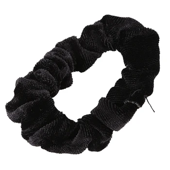 10 Pack Black Velvet Scrunchie Plaukų Gumelės Plaukų Bobbles Plaukų Juostos