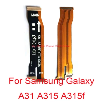 10 VNT Pagrindinė Plokštė Valdybos Jungtis, LCD Ekranas Flex Kabelis Atsarginės Dalys Samsung Galaxy A31 A315 A315F Pagrindinis Flex Kabelis