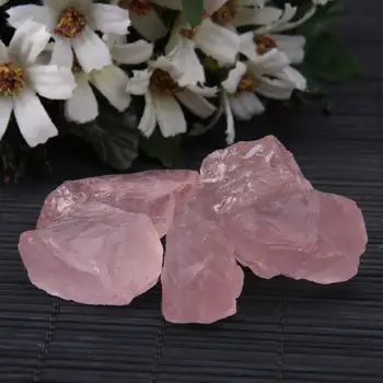 100g Natūralus Rožinis rožinė Kvarco Kristalų Akmens Gydymo Pavyzdys 