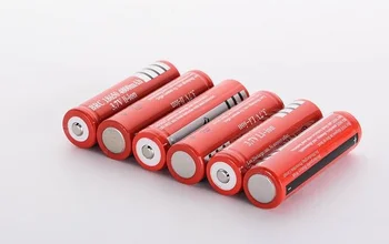 18650 Baterija įkraunama ličio baterija 4800mAh 3.7 V, Li-ion baterija žibintuvėlį, Fakelą 18650 Baterijas GTL EvreFire