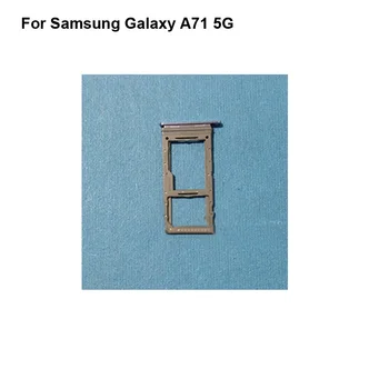 1PCS Samsung Galaxy A71 5G Išbandyti Gera Viena Sim Kortelės Laikiklį Dėklas Kortelės Lizdas SM-A7160 Sim Kortelės Laikiklį 71 atsarginės Dalys