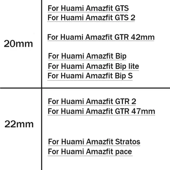 20/22mm Milano Riešo Juostos Amazfit GTS Žiūrėti Nerūdijančio Plieno WatchBand Metalo Dirželis Huami Amazfit GTS 2/2e/mini Žiūrėti