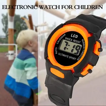 2019 Vandeniui Vaikų Mergaičių Analoginis Skaitmeninis Sporto LED Elektroniniai Riešo Žiūrėti Sporto Žiūrėti reloj Pasirinkite Dovana kid A
