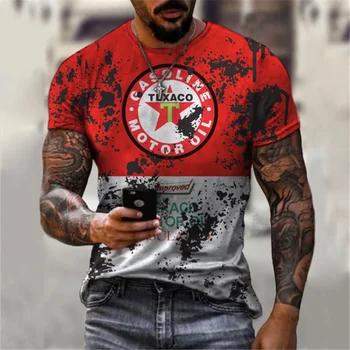 2021 nauji vyriški trumparankoviai marškinėliai skaitmeninis spausdinimas mada sporto atsitiktinis apvalios kaklo trumparankoviai marškinėliai viršų