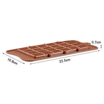 24Cavity Silikono Šokolado Pelėsių Tortas Bakeware 