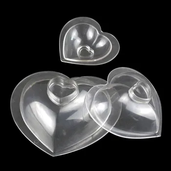 3 dydis 3D širdies formos Polikarbonato šokolado pelėsių Valentino Dienos saldainiai Konditerijos gaminiai, įrankiai, Konditerijos kepimo formą