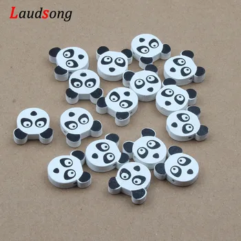 30pcs 20mm Balta Panda 