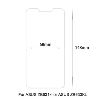 9H 2.5 D, Ekrano apsaugos ASUS Zenfone Max M2 ZB633KL Grūdintas Stiklas Asus ZenFone Max Pro M2 ZB631KL Apsauginės Plėvelės