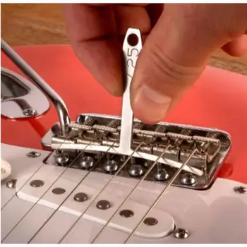 9Pcs/Set Gitaros Remonto Gitara Statybininkas Pagal String Spindulys Gabaritai, Nustatyti Nerūdijančio Plieno Setup Luthier Bass Įrankiai