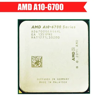 AMD APU A10-6700 A10 6700 3.7 GHz 65W AD6700OKA44HL Socket FM2, Quad-Core CPU Desktop
