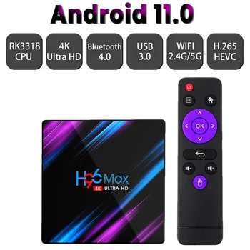 Android 11.0 TV BOX 32G 64G 128G 2.4 G&5G 