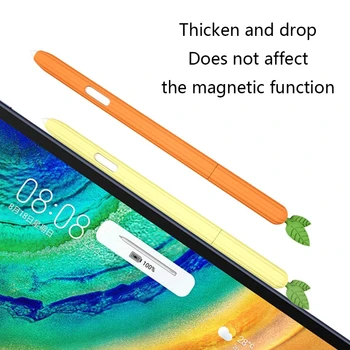 Anti-scratch Silikoninis Apsauginis Dėklas Dangtelio Laikiklio Dangtelį Atveju Odos Samsung -Galaxy Tab S6 Lite/S7 Touch Pen Dangtis