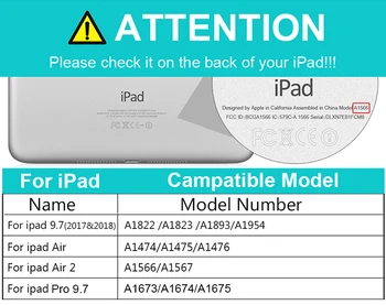 Apple Ipad Oro 1 2 Atveju Vaikai atsparus smūgiams EVA Padengti Ipad 9.7 colių 2017 m. 2018 m /Pro 9.7 Nešiojamų Rankena Stovo Laikiklį Atveju