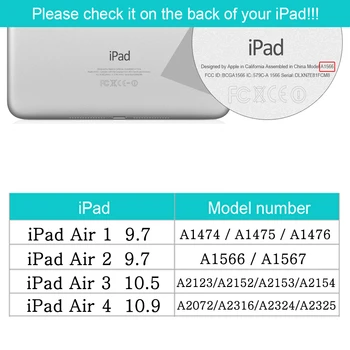 Atsparus smūgiams Silikoninis Atveju App iPad Oro 1 2 3 4 9.7 10.5 10.9 3 4 Kartos Lanksčios Bamperis Skaidrus Funda Galinį Dangtelį
