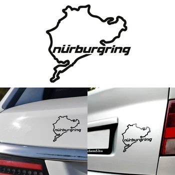 Automobilių Stiliaus Lenktynių Kelių Lenktynių Nurburgring Kūrybinių Mados Langą Lipdukai