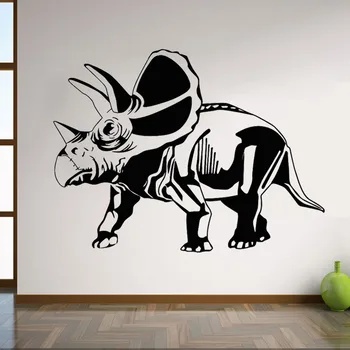 Dinozaurai Siena Lipdukas Animacinių Filmų Namų Dekoro Nuimamas Sienos Freskos Lipdukas Vaikams, Vaikų Berniukų Kambarys Darželio Apdaila