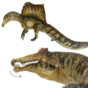 Dinozaurų Žaislai Spinosaurus Dygliuotas Dragon PVC Veiksmų Žaislas Duomenys Kilnojamojo Žandikaulio Kolekcionavimas Modelis Kalėdų Dovana