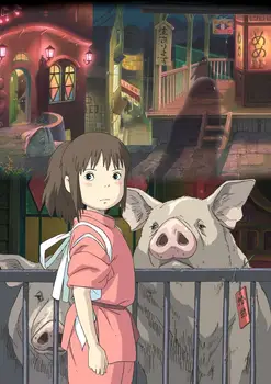 Hayao Miyazaki Anime Sienos Meno Atkakli Toli Plakato Nuotrauką Japonija Garsaus Komiksų Miegamojo Kambarį Dekoro Spaudiniai Be Rėmelio