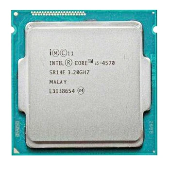 Intel Core I5 4570 i5 4570 3,2 GHz 4 core, 4 threads 6MB Socket LGA 1150 четырехъядерный процессор SR14E i5-4570