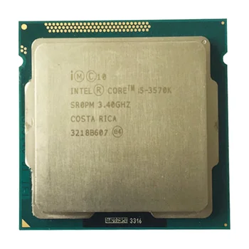 Intel Core i5-3570K 3.4 GHz Quad-Core CPU Procesorius 6M 77W LGA 1155 Cpu desktop