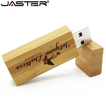Jaster USB2.0 Nusipirkti Logotipą Medienos USB Pen Drive 4GB 8GB 16GB 32GB Fotografijos Dovana Pendrive Atminties Diską Flash Kortelės Disko