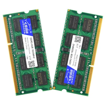 Jingsha DDR3 nešiojamojo kompiuterio atmintis 4 GB 8 GB 1333 1600 1.35 V, 1.5 V nešiojamojo kompiuterio atmintis, tinka kasybos pagrindinėse plokštėse