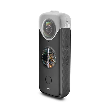 Lęšis Skaidrus Apsauginis Dangtelis Insta360 Vienas x2 Kamera Anti-Apsaugos nuo kritimo Atveju Apvalkalas
