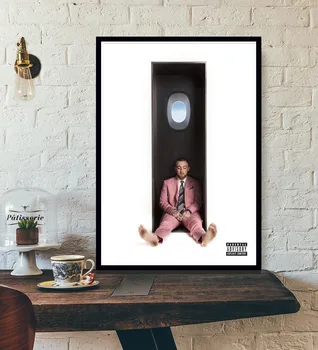 Mac Miller Reperis Hip-Hop Atlikėjas Žvaigždžių Plakatų Ir Grafikos Paveikslai Tapyba Sienos Paveiksl Abstrakčiai Dekoratyvinis Namų Dekoro Tableau