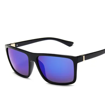 Mados Akiniai nuo saulės vyrams Aikštėje saulės Akiniai Markės Dizaineris UV400 apsauga Atspalvių oculos de sol hombre akinius Vairuotojo Oculos 2021