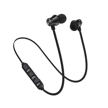 Magnetinio Bluetooth 4.2 Ausinės Sportas Veikia Belaidis Neckband Headset Ausinės su Mic Stereo Muzikos Visi Išmaniųjų Telefonų XT11