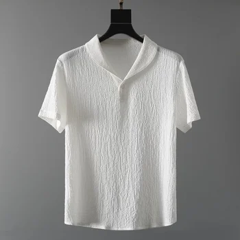 (Marškinėliai + kelnės)2021 m. vasaros vyrų mados klasikinis marškinėliai vyriški verslo atsitiktinis mados marškinėliai vyrams nustatyti drabužių dydis M-4XL