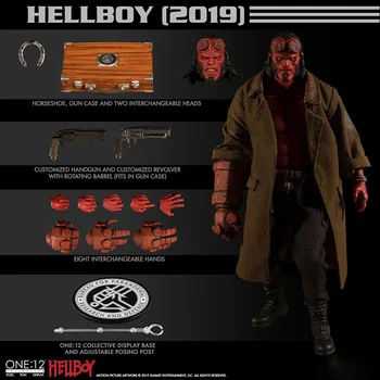 Mezco Toyz 1/12 Masto Hellboy 77540 Veiksmų Skaičius, Modelis 6