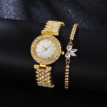 Moteris Žiūrėti Prabanga Rose Gold Diamond Mados Laikrodžiai Ponios Atsitiktinis Paprasta Juosta Kvarcinis Laikrodis Moterų Laikrodis Dovana Moterims