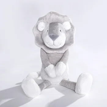 Naujas Atvykimo 35cm Liūtas Pliušiniai Žaislai Lėlės Mielas Įdaryti Vaikų Mielas Dovanas Kūdikiui Sleepling Gimtadienio L139