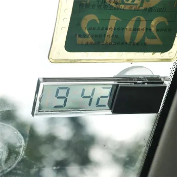 Naujas Patvarus, Aukštos Kokybės Elektroninis Laikrodis siurbtukas Skaitmeninis LCD Ekranas Tiksli Mados Kietas Nešiojamų Namų ir Automobilių#296063
