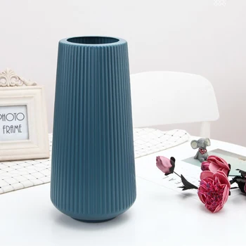 Paprasta Hydroponic Augalų Imitacija Porceliano Vaza Išskirtinį Džiovintų Gėlių Kompozicijų Valgomojo Kambario, Biuro, Miegamojo Dekoras