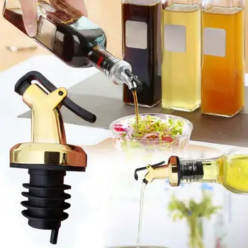 Prieskonių butelio kamštis nepralaidžiose vyno butelio kamštis dangtelis vyno pilti vandens kamščiu indelio alyvuogių aliejus, purkštuvas virtuvės įrankis