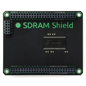 SDRAM Shield Mojo V3 FPGA Spartan6 XC6SLX Atminties Modulis