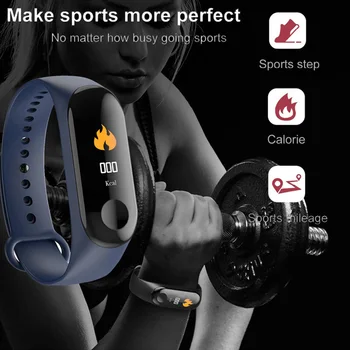 SHAOLIN Fitneso Apyrankę Smart Watch Band Trcker Sporto Pedometer Širdies ritmas, Kraujo Spaudimas 