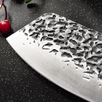SHUOJI Ranka, Kūjo Virtuvinis Peilis Plaktukas Modelis Kinų Stiliaus Virtuvė Cutter 5Cr15 Nerūdijančio Plieno Pjaustyti Iškirpti Gabaliuką Cleaver Peiliai