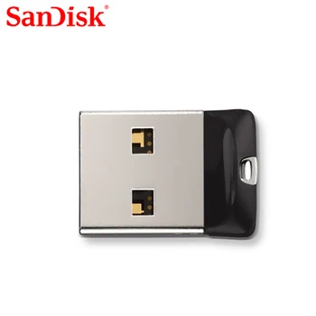 SanDisk USB 2.0 CZ33 Mini Pen Drives 64GB 32GB 16GB 8GB USB Flash Drive Stick U Diską, USB Raktą pendrive
