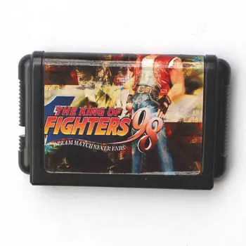 Sega MD žaidimo kortelės - King Of Fighters 98 16 bitų Sega MD žaidimas Kasetė Megadrive Genesis sistema
