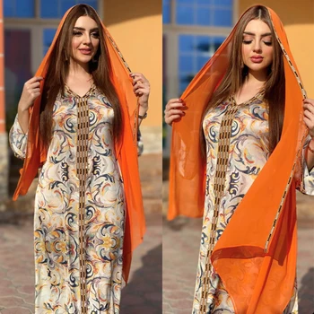Siskakia Musulmonų Abaja Suknelė Moterims Dubajus Turkija, arabų Djellaba Maroko Caftan Omanas Kuveitas Kataras Islamo Drabužių Jalabiya