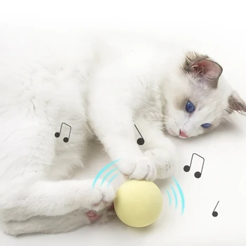 Smart Kačių Žaislai Interaktyvus Kamuolys Katžolių Katė Mokymo Žaislo Augintinio, Žaisti Kamuolys Pet Piskliwy prekės Produktus Žaislas Katėms Kitten