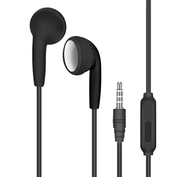 Sporto Ausinės Laidinio Super Bass 3,5 mm į ausis įkišamos Ausinės Su integruotu Mikrofonu Rankose galima Nemokamai Android Smart Mobilųjį Telefoną