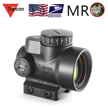Trijicon MRO Holografinis Red Dot Akyse taikymo Sritis Medžioklės Riflescope Apšviestas Snaiperis Įrankio Taktinis Šautuvas taikymo Sritis Caza