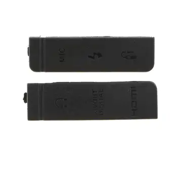 USB HDMI Gumos Dulkių Durų Dangtelis Dangtelis Dangtelis Pakeisti Canon EOS 5D3 5D Mark III Skaitmeniniai Fotoaparatai