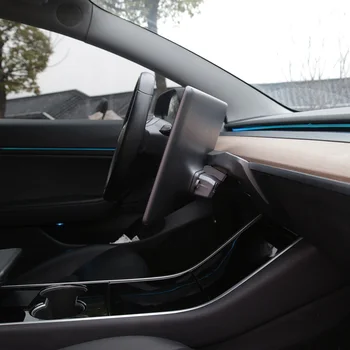 Už Tesla Model 3/Y 2021 Centrinis Kontrolės Ekranas Rotator Rinkinys Automobilio Modifikacija Priedai