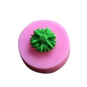 VOGVIGO Mažas Dydis Daisy Gėlių Silikono Tortas Pelėsių Bakeware Pelėsių Keksiukų, Šokolado Muilas 3D Minkštas Tortas Apdailos Įrankiai